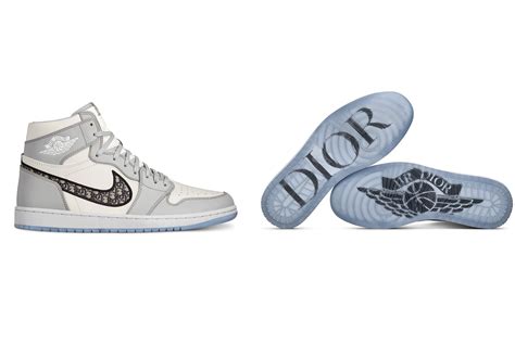 dior nike collab 2021|Dior jordan 1 high for sale.